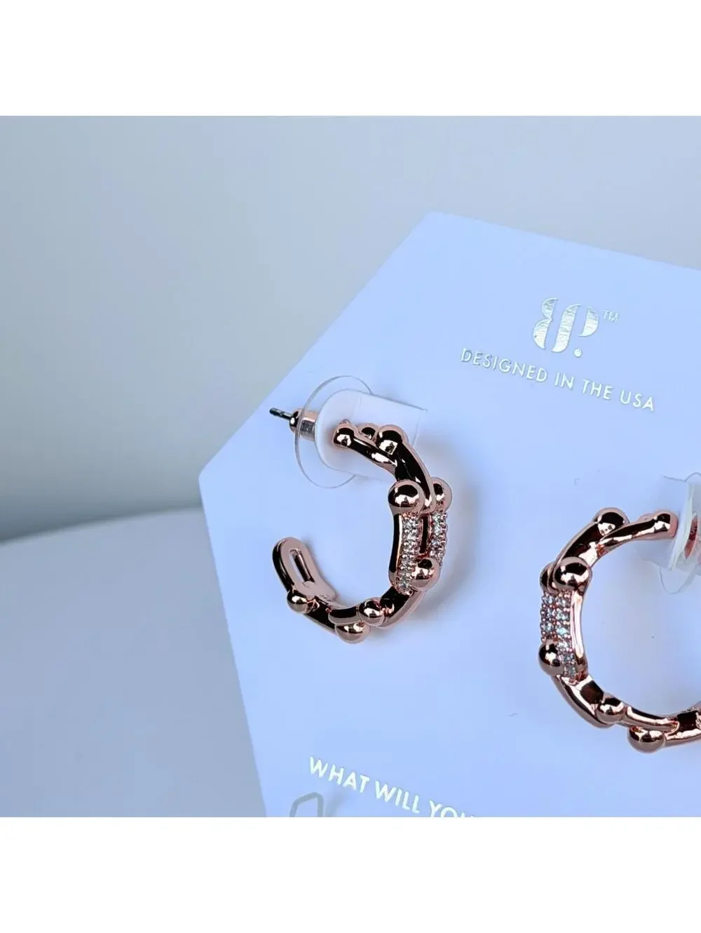 Bomb Party April Earrings Hoops ER80341 